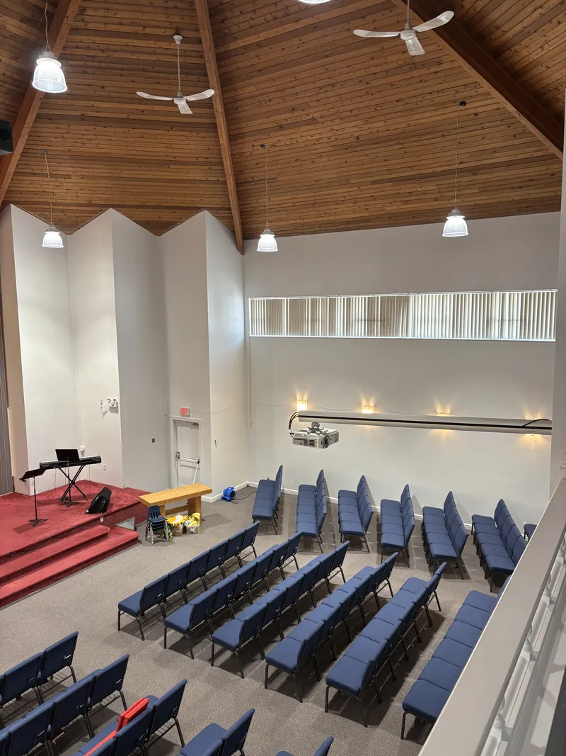 Richmond church sanctuary after interior repaint by Colour Craft Painting