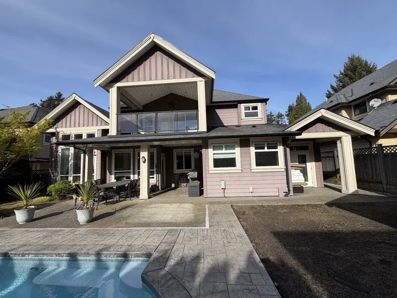 Full Exterior Repaint before, Tsawwassen - Delta