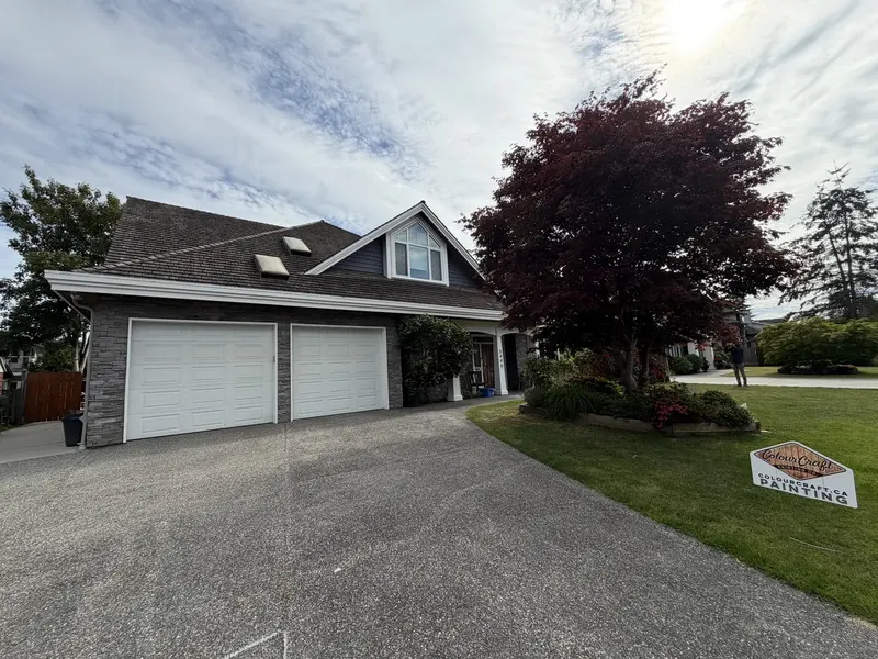 Steveston Richmond home after colour-matched trim repaint by Colour Craft Painting