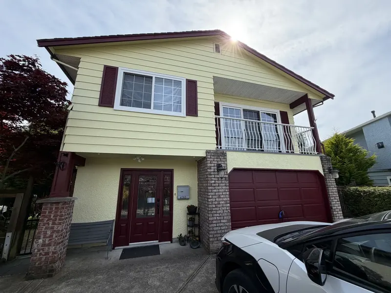 Richmond home front after colour-matched refresh by Colour Craft Painting