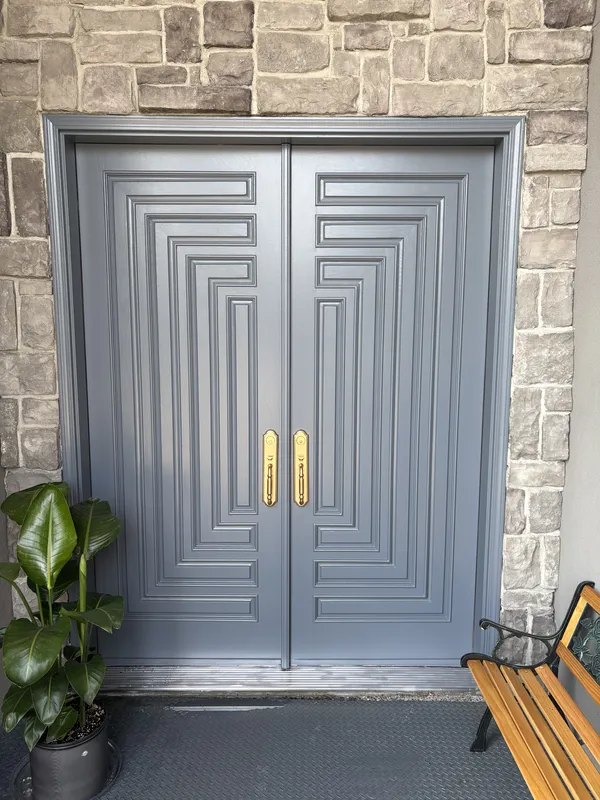 Front Door Refinish after by Colour Craft Painting